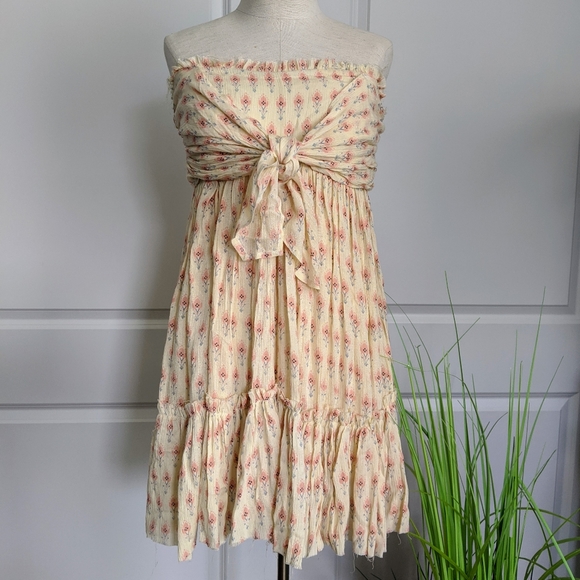 Free People Dresses & Skirts - Free People One Bali Nights Strapless Mini M 🆕